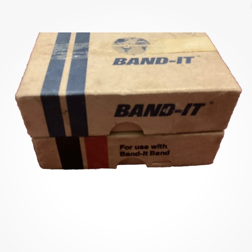 Band-it Company Scru-Lokt Buckles lot of over 30 / 2 open boxes